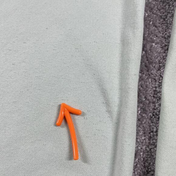 North Face Sweatshirt Womens Medium Fleece Pullover Outdoors Hiking Light Green - Picture 7 of 16